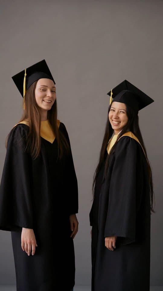 Confetti Pop graduation reel template preview