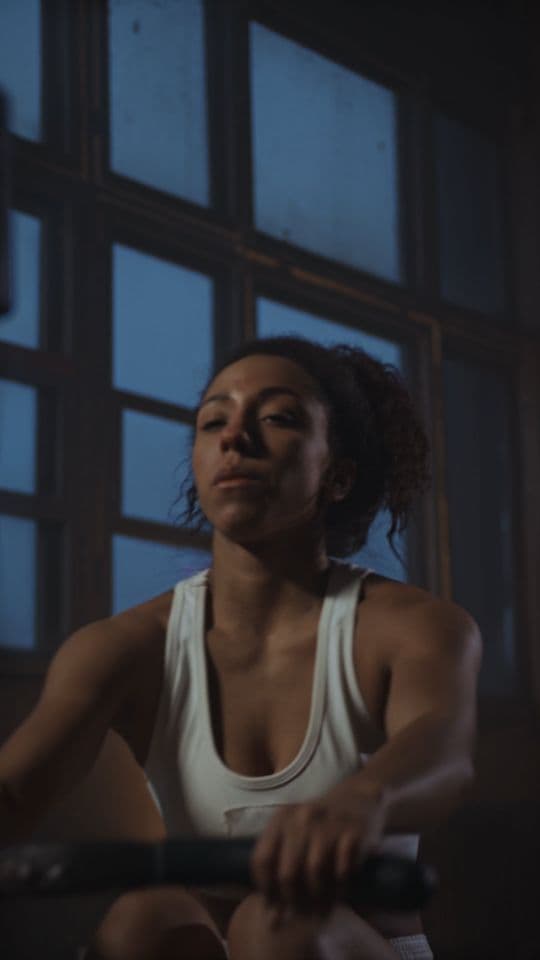 Iron Hour fitness reel template preview