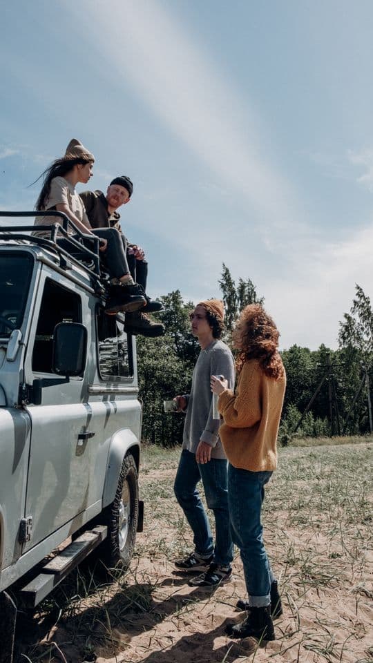 Kabira Road Trip friendship reel template preview