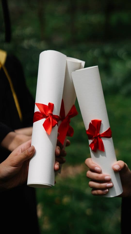 The Steps graduation reel template preview